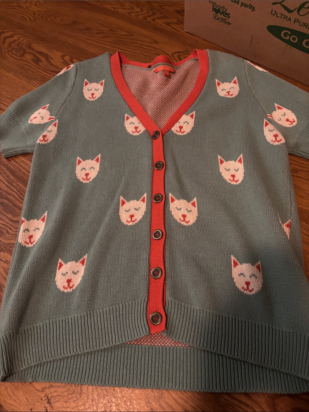 ModCloth Cat 🐈‍⬛ Cardigan - Picture 3 of 5